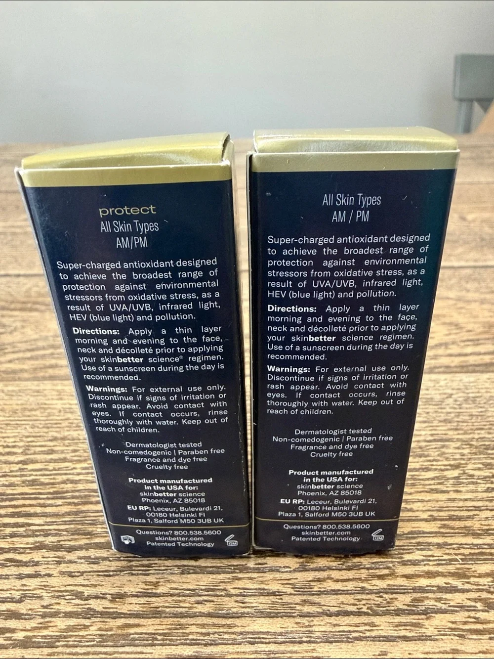 Skinbetter Science Alto Defense Serum + Skin Tone  0.17 FL OZ Each All Skin Type